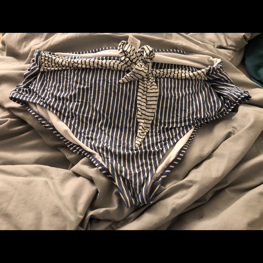 3 for $10:Time & Tru Striped Swim Bottoms